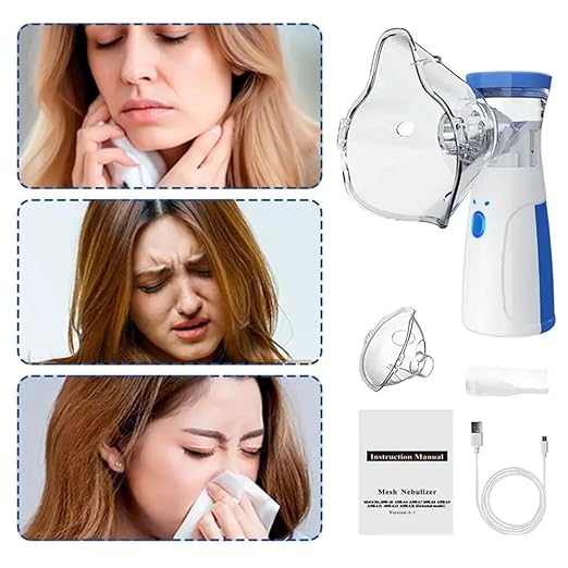 Portable Mesh Nebulizer – Breathe Easy, Anywhere